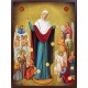 Icoana Maicii Domnului „Bucuria tuturor celor necăjiți” - aspect îmbătrânit autentic