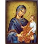 Icoana Maicii Domnului „Grabnic Ascultătoare” („Gorgoepikou”) - cu patină de vechime