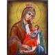 Icoana Maicii Domnului „Potoleşte întristările noastre” - aspect învechit