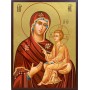 Icoana Maicii Domnului de la Tihvin - aurie
