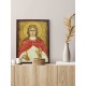 Icoana cu Sf. Agnia din Roma - aspect îmbătrânit autentic