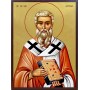 Icoana cu Sfântul Sfinţit Mc. Antim - fundal auriu