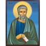 Icoana cu Sf. Apostol Rodion - creată manual cu fundal albastru