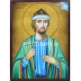 Icoana cu Sf. Boian-Enravota - aspect îmbătrânit autentic