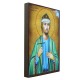 Icoana cu Sf. Boian-Enravota - aspect îmbătrânit autentic