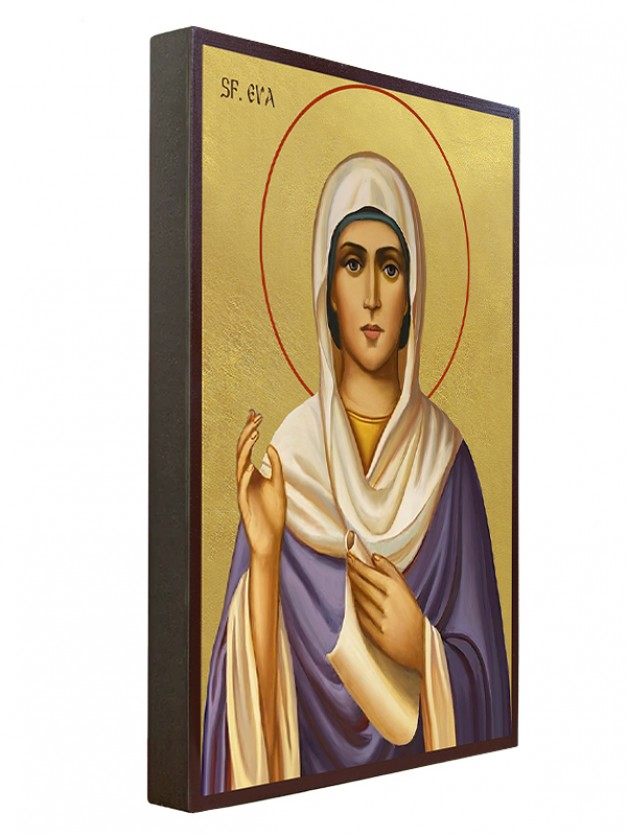 Icoana cu Sfânta Eva - aurie