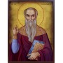 Icoana cu Sf. Haralambie - aspect învechit