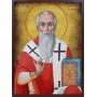 Icoana cu Sf. Ignatie Teoforul - cu patină de vechime