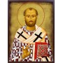 Icoana cu Sf. Ioan Gură de Aur - aspect îmbătrânit autentic
