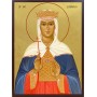 Icoana cu Sf. Mc. Ludmila - aurie