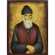 Icoana cu Sf. Paisie Aghioritul - cu patină de vechime