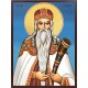 Icoana cu Sf. proroc Samuel - fundal albastru