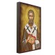Icoana cu Sf. Valentin, Episcopul Umbriei - fundal patinat