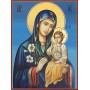 Icoana Maicii Domnului Floarea cea Nevestejită - lucru manual unicat