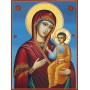 Icoana Maicii Domnului „Portărița” din Iviron - manual lucrată