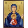Icoana Maicii Domnului „a Semnului” (Oranta) - fundal aurit