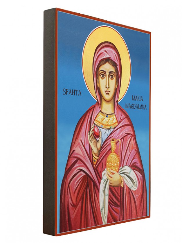 Icoana cu Sfânta Maria Magdalena - manual lucrată