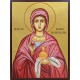 Icoana cu Sfânta Maria Magdalena - aurie