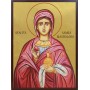 Icoana cu Sfânta Maria Magdalena - aurie