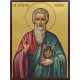 Icoana cu Sfântul Apostol Andrei - aurită