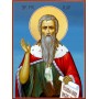 Icoana cu Sfântul Slăvitul Prooroc Ilie Tesviteanul - manual lucrată