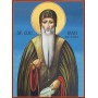 Icoana cu Sfântul Cuvios Ioan de la Rila - lucru manual
