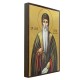 Icoana cu Sfântul Cuvios Ioan de la Rila - aurită
