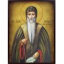 Icoana cu Sfântul Cuvios Ioan de la Rila - patinată