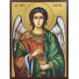 Icoana cu Sfântul Arhanghel Rafail - fundal aurit