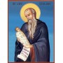 Icoana cu Sfântul Cuvios Stelian Paflagonul - manual lucrată